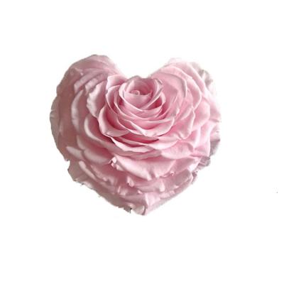 9-10cm Preserved Heart Shaped Rose Head 