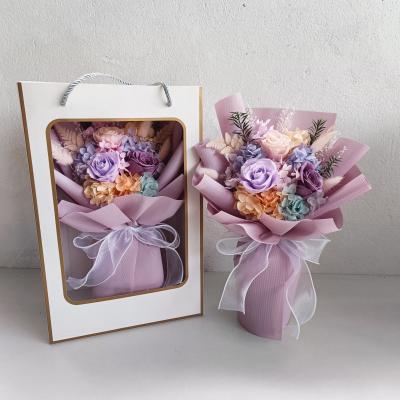 preserved roses gift bouquet