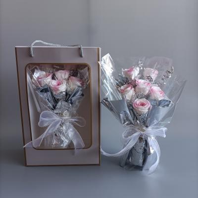 KC-B-010 Galaxy rose preserved roses bouquets