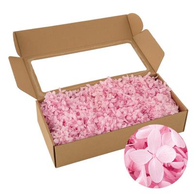 100g Preserved hydrangea flowers in box