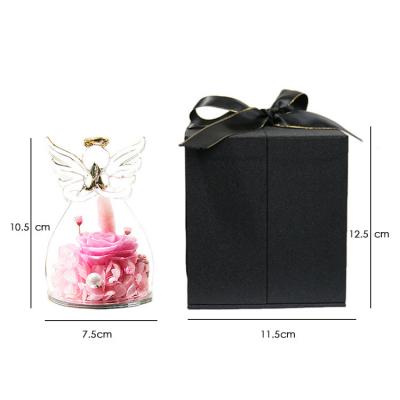 Preserved Rose Love Angel Everlasting Nature Rose With Gift Box 