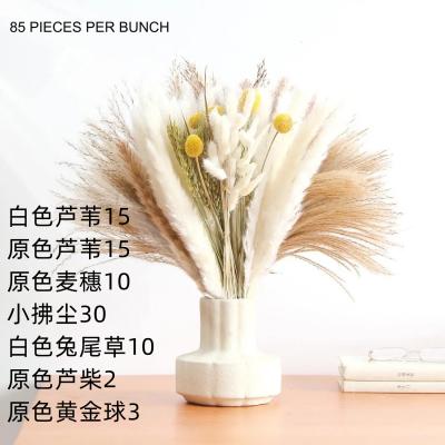 Style 20-85stems/Bunch Natural Real Dried Flowers Bouquets