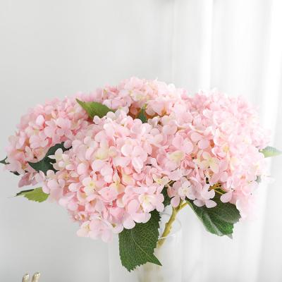 55cm Simulated single hydrangea with stem