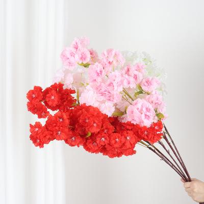 Single colorful cherry blossom wedding simulation flower