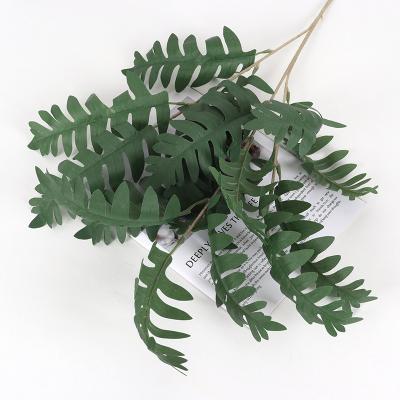 Simulated big cypress leaf wedding flower material