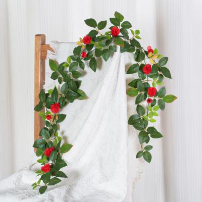 Simulated rose wall hanging