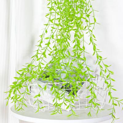 Simulated 5-forked hanging of willow leaves