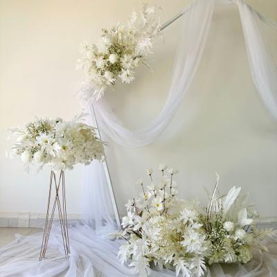 Artificial White Set Series Wedding Decoration Set Flower Road Guide Flower Arrangement Silk Flower 